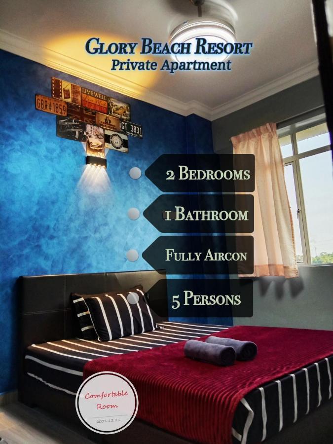Glory Beach Resort Private 2 Bedroom Apartment Port Dickson Luaran gambar